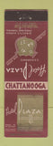 Matchbook Cover - Hotel Plaza Chattanooga TN