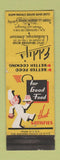 Matchbook Cover - Eddy's Restaurant Chattanooga TN WEAR