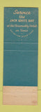 Matchbook Cover - White Plaza Hotel San Antonio Dallas Corpus Christi TX