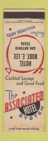 Matchbook Cover - Hotel Robert E Lee San Antonio TX
