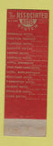 Matchbook Cover - Hotel Robert E Lee San Antonio TX