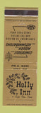 Matchbook Cover - Holly Inn Eagle Pass TX WEAR