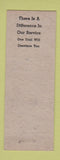Matchbook Cover - Foster Drug Nashville TN ADVANCE