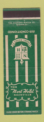 Matchbook Cover - Noel Hotel Nashville TN