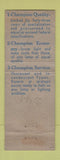 Matchbook Cover - Champion Light Bulbs CD Genter Chattanooga TN