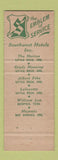 Matchbook Cover - Wm Len Hotel Memphis TN WEAR