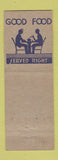 Matchbook Cover - Kelley's Restaurant Chattanooga TN WEAR