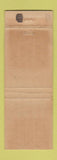 Matchbook Cover - Sands Hills Motel Restaurant Monahans TX