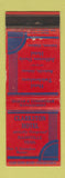 Matchbook Cover - Clarkston Hotel Nashville TN Huntsville Anniston AL WEAR