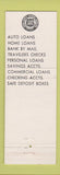 Matchbook Cover - Milan Banking Company Milan TN
