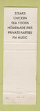 Matchbook Cover - Heritage House Gallatin TN WEAR