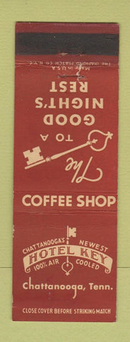 Matchbook Cover - Hotel Key Chattanooga TN WEAR