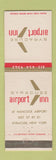 Matchbook Cover - Syracuse Airport Inn Syracuse NY