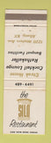 Matchbook Cover - The Silo Restaurant Albany NY WEAR