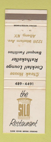 Matchbook Cover - The Silo Restaurant Albany NY WEAR