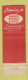 Matchbook Cover - Como Restaurant Niagara Falls NY Italian