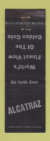 Matchbook Cover - Alcatraz Prison Stormy's Magic Bar West Seneca NY WEAR