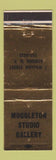 Matchbook Cover - Muggleton Studio Gallery Auburn NY