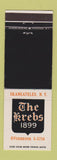 Matchbook Cover - The Krebs Skaneateles NY
