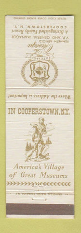 Matchbook Cover - Otesaga Resort Cooperstown NY