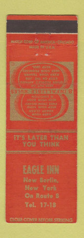 Matchbook Cover - Eagle Inn New Berlin NY