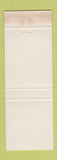 Matchbook Cover - Rainbow Restaurant Johnstown NY WORN