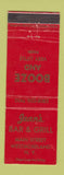 Matchbook Cover - Jean's Bar Grill Westmoreland NY WEAR