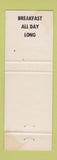 Matchbook Cover - Goetz Restaurant Yorkville NY