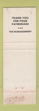 Matchbook Cover - Rich's Plaza Hotel New York City WEAR