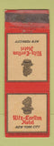 Matchbook Cover - Ritz Carlton Hotel New York City WORN