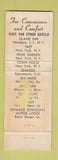 Matchbook Cover - Hotel Taft New York City WEAR