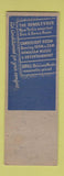 Matchbook Cover - Hotel Victoria New York City WEAR