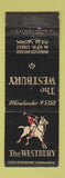 Matchbook Cover - The Westbury New York City