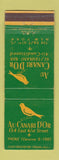 Matchbook Cover - Au Canari D'Or Restaurant New York City WEAR