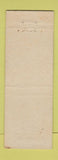 Matchbook Cover - Blackton Fifth Avenue New York City WEAR