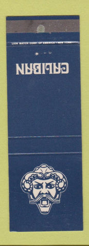 Matchbook Cover - Caliban New York City