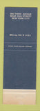 Matchbook Cover - Caliban New York City