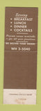 Matchbook Cover - Compass Coffee House Restaurant New York City