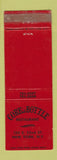 Matchbook Cover - Cork n Bottle Restaurant New York City WORN