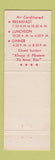 Matchbook Cover - Cottage Restaurant New York City WEAR