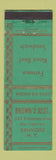 Matchbook Cover - Brown's Restaurant Kenmore NY WEAR