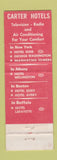 Matchbook Cover - Hotel George Washington New York City WEAR