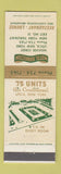 Matchbook Cover - Motel Hamilton Utica NY