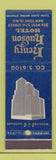 Matchbook Cover - Henry Hudson Hotel New York City deco