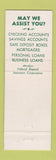 Matchbook Cover - Bank of Place Placid NY 1959 WEAR