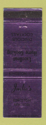 Matchbook Cover - Judie's Restaurant Kingston NY WEAR