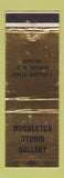 Matchbook Cover - Muggleton Studio Gallery Auburn NY