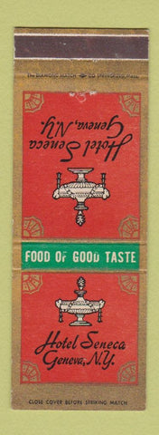 Matchbook Cover - Hotel Seneca Geneva NY WEAR