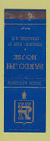 Matchbook Cover - Randolph House Syracuse NY WORN