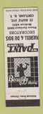 Matchbook Cover - Haskell and Du Bois Decorators Cortland NY
